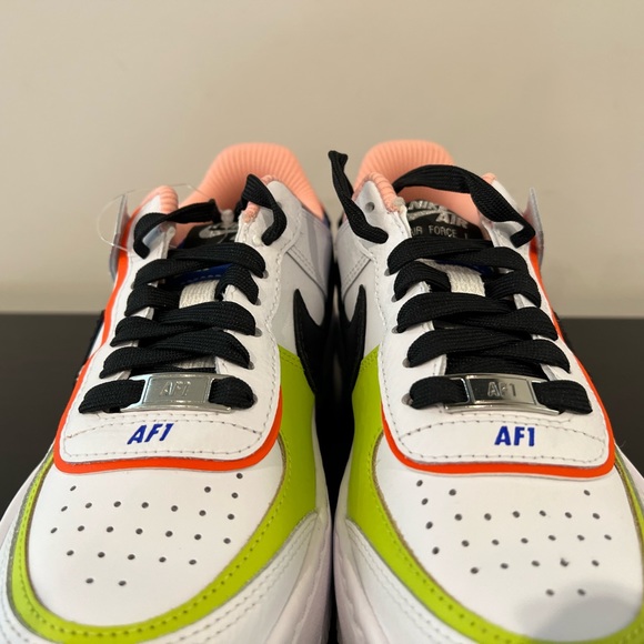 Nike Air Force 1 Low Shadow “White Multi” (DV2186-100) Women’s Size 5 - Picture 4 of 7